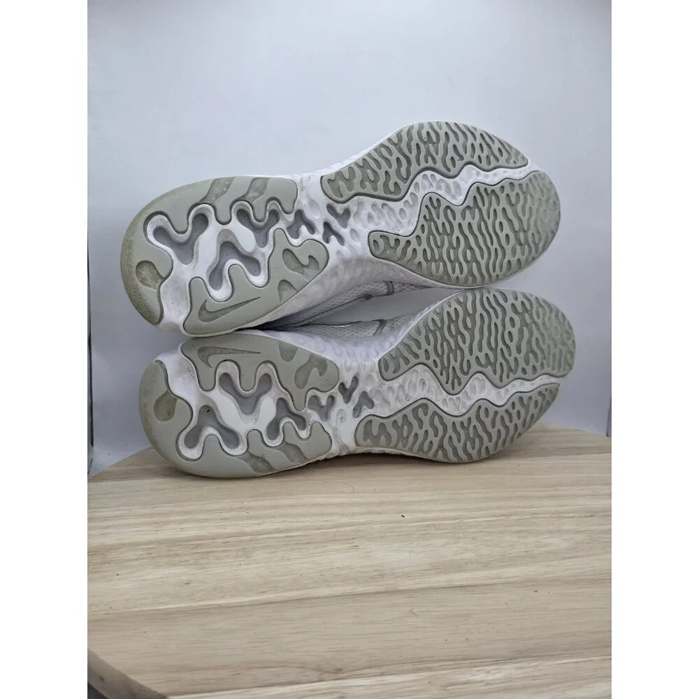 Nike Renew Run CK6360-003 White Running Shoes Sneakers Women's Size 8 - Picture 8 of 9